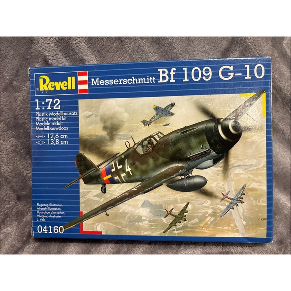 Revell of Germany Messerschmitt Bf109 G-10 Erla Model Kit - Picture 1 of 7